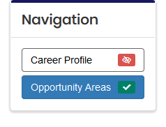 image Navigation panel with Opportunity Areas selected