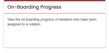 image On-Boarding Progress report tile